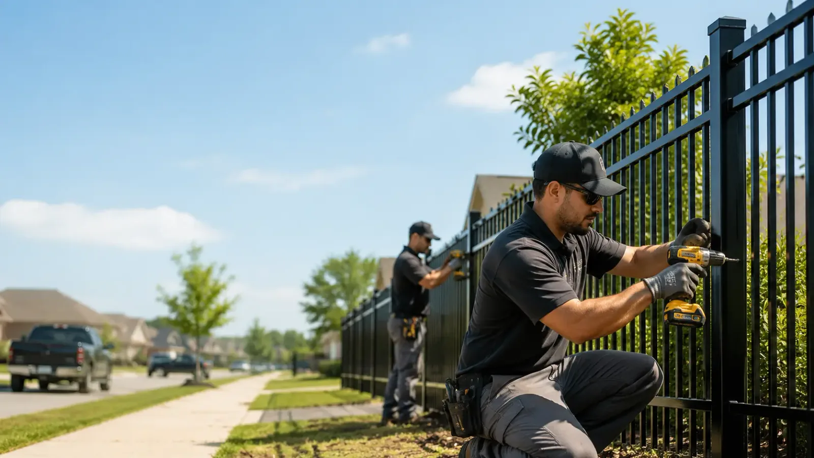 Metal Fence Installation in Badger, MN